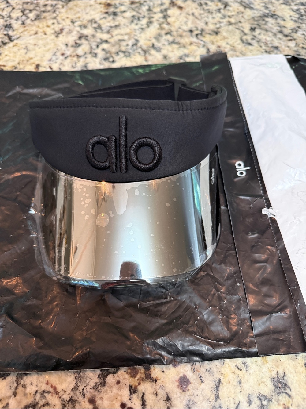 ALO Yoga Black Solar Visor